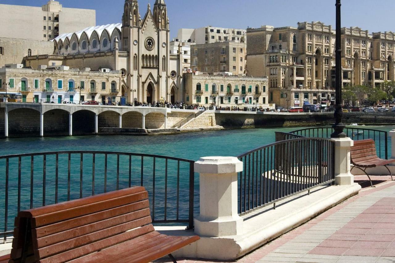 Contemporary, Luxury Apartment With Valletta And Harbour Views Sliema Kültér fotó