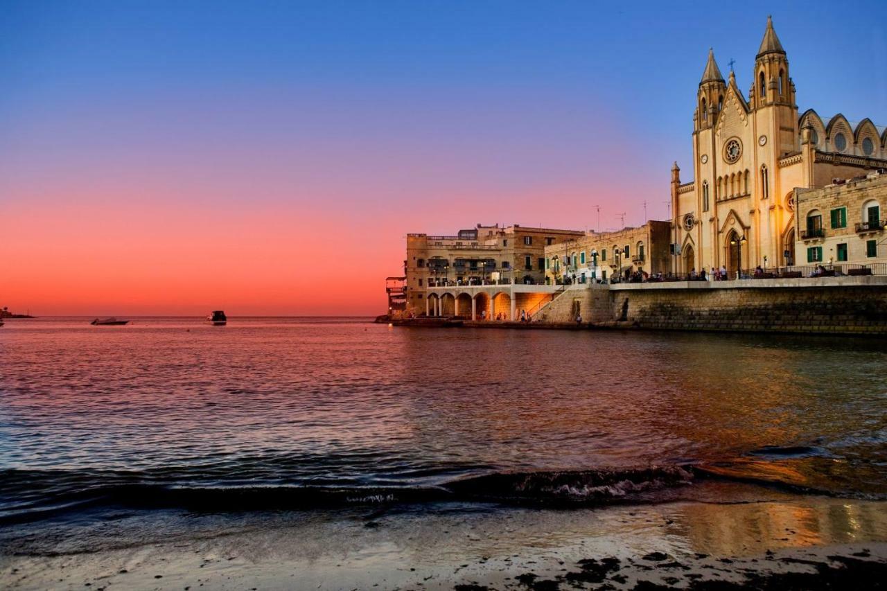 Contemporary, Luxury Apartment With Valletta And Harbour Views Sliema Kültér fotó
